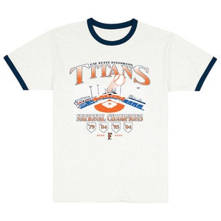 USCAPE Titans Sandlot Renew Ringer Tee - Vintage White